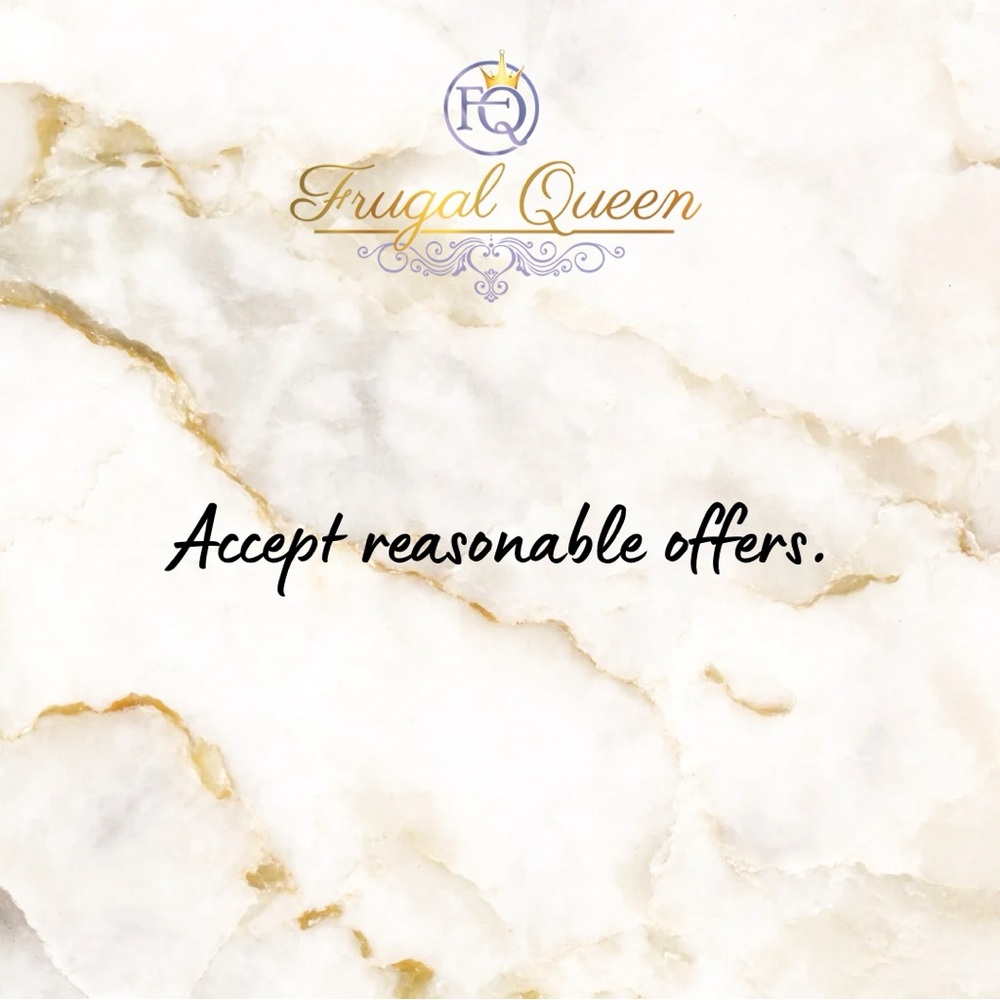 Accept reasonable offers